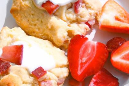 Juicy Strawberry-Stuffed Scones: A Tender Delight