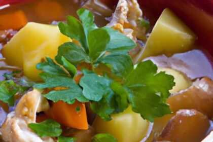 Hearty Chicken Vegetable Soup: A Nutritious Comfort Bowl