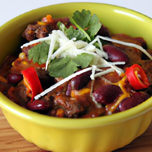 Hearty Beef Chili: A Savory Classic Packed with Flavor