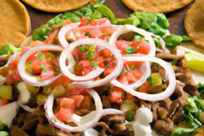 Crunchy Beef Tostadas: A Flavorful Fiesta on a Plate
