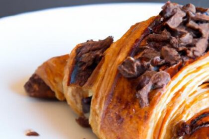 Decadent Chocolate-Filled Croissants: Flaky Delight Inside
