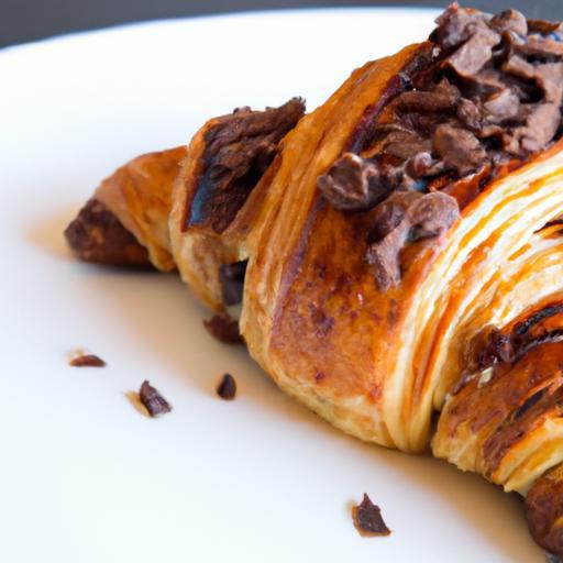 Decadent Chocolate-Filled Croissants: Flaky Delight Inside