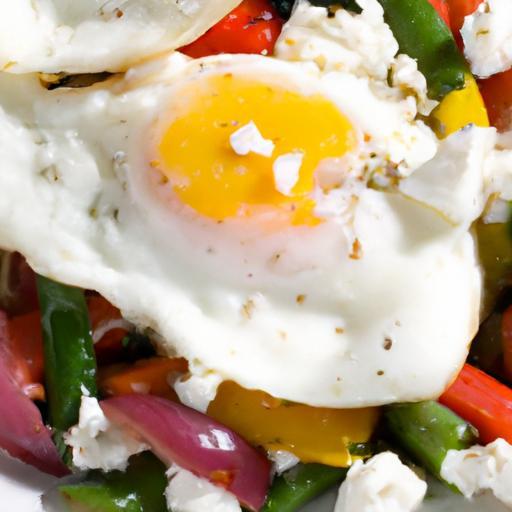 Sunny Mediterranean Scrambled Eggs: A Flavorful Twist