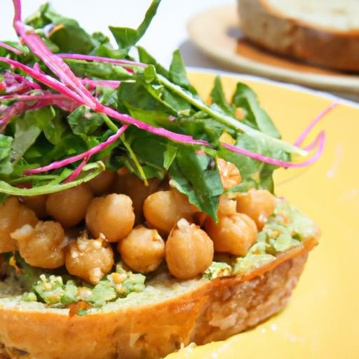 Creamy Avocado & Chickpea Salad: The Perfect Sandwich Twist