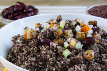 Nutritious Quinoa Black Bean Bowl: A Wholesome Power Meal