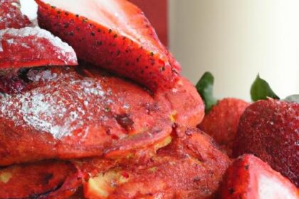 Fluffy Red Velvet Pancakes: A Sweet Twist on Breakfast