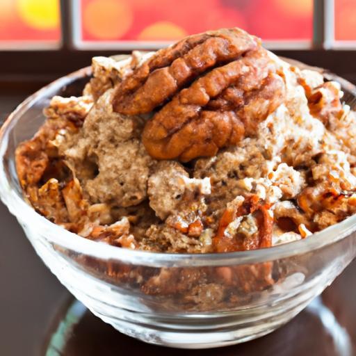 Crunchy Delight: Dishes Topped with Toasted Pecans