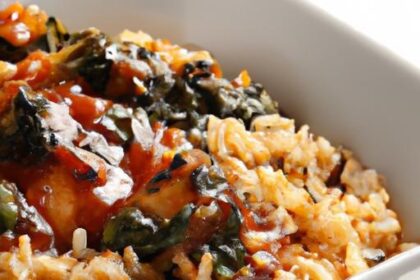 Savory BBQ Chicken Casserole with Rice: A Flavorful Feast