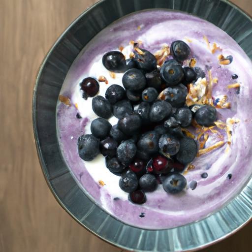 Blueberry Flaxseed Smoothie Bowl: A Refreshing Power Boost