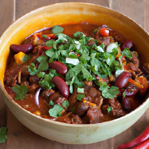 Hearty Beef Chili: A Savory Classic Packed with Flavor