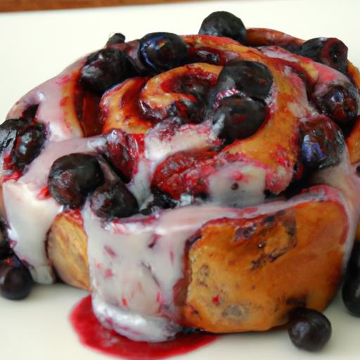 Bursting with Flavor: Irresistible Blueberry Cinnamon Rolls
