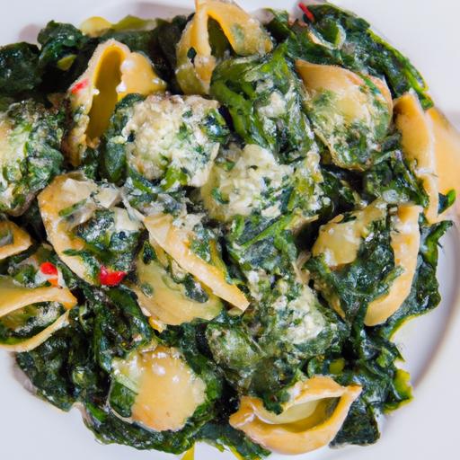 Delicious Spinach & Ricotta Stuffed Pasta Shells Recipe