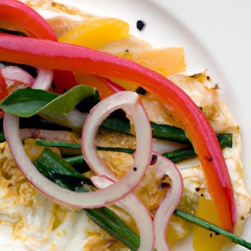 Sunny Mediterranean Scrambled Eggs: A Flavorful Twist