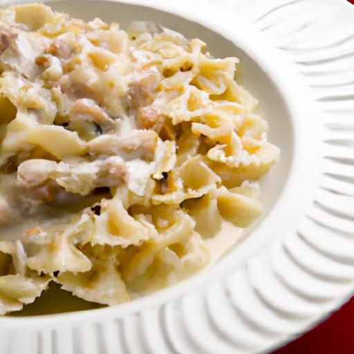 Creamy Chicken Pasta Delight: Tender Bites in Every Forkful
