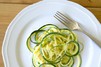 Zucchini Noodles with Eggs: A Fresh Twist on Breakfast Delight