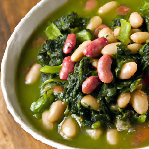 Hearty Bean and Spinach Soup: Nourish Your Body & Soul
