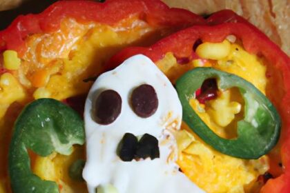 Spooky Bites: Ghost-Shaped Toppings Transform Pizzas