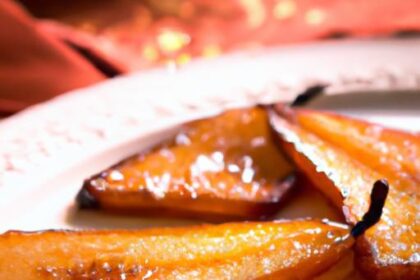 Sweet Elegance: How to Perfect Caramelized Pear Slices