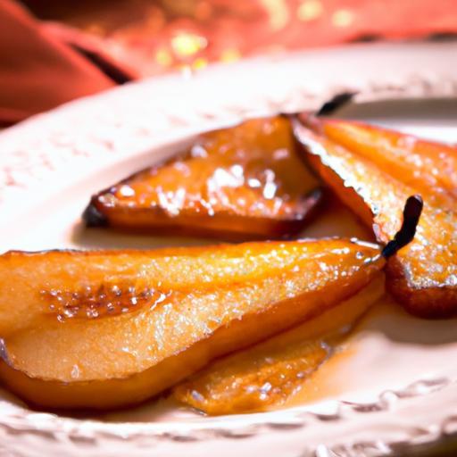 Sweet Elegance: How to Perfect Caramelized Pear Slices