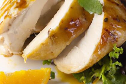 Zesty Chicken with Orange Glaze: A Tangy Flavor Boost