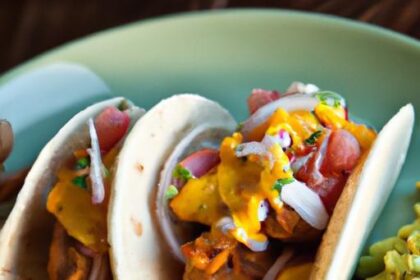 Sunrise Bites: Scrambled Egg & Veggie Breakfast Tacos