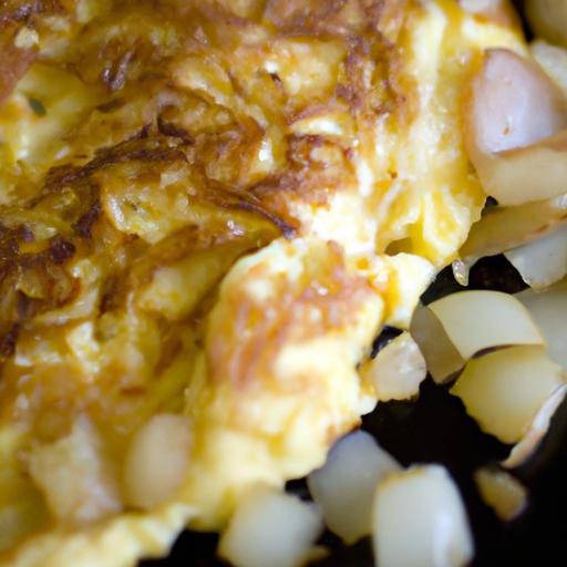 Fluffy Potato & Onion Omelet: A Hearty Twist on Tradition
