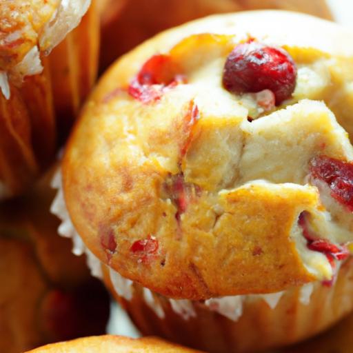 Bright Bites: Wholesome Cranberry Orange Muffins Recipe
