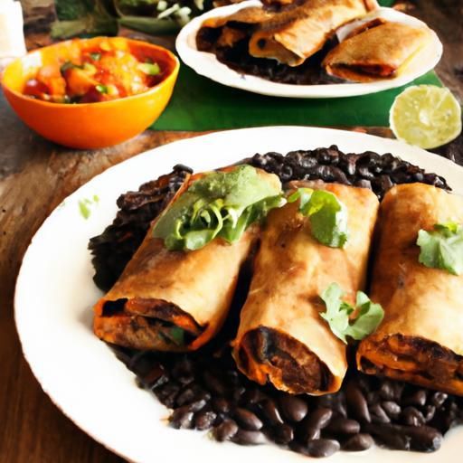 Hearty Sweet Potato & Black Bean Enchiladas to Savor