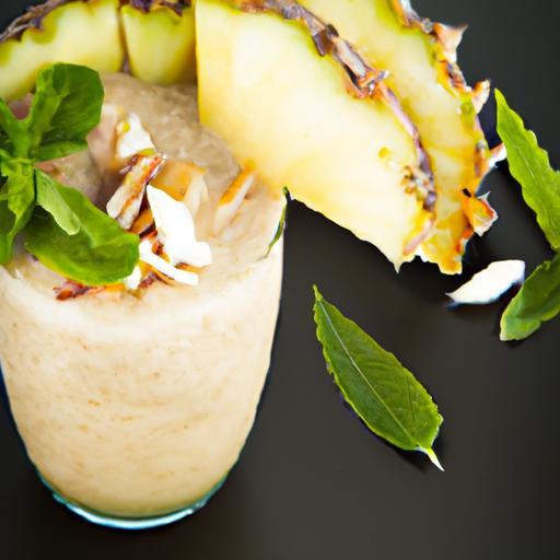 Tropical Bliss: Crafting the Perfect Pineapple Coconut Smoothie