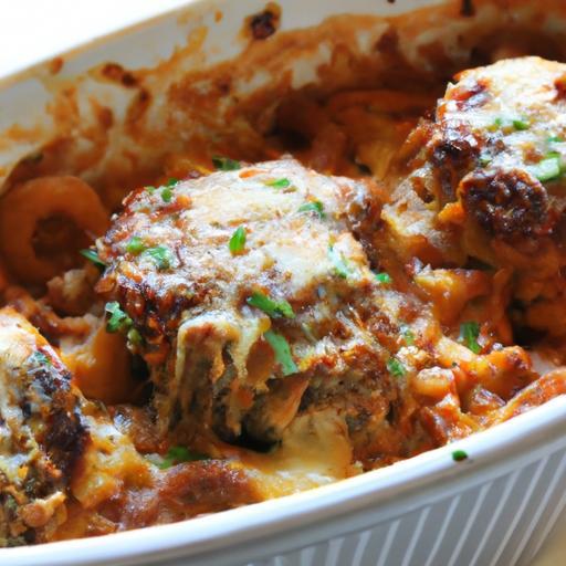 Savory Meatball Parmesan Casserole: A Comfort Classic