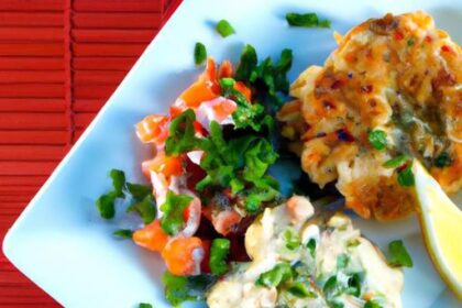 Savor Salmon Cakes Perfected with Zesty Remoulade Sauce