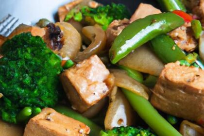 Sizzling Tofu & Broccoli Skillet: Quick, Healthy Dinner Idea