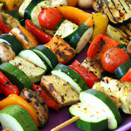 Sizzling Grilled Vegetable Skewers: A Colorful Summer Treat