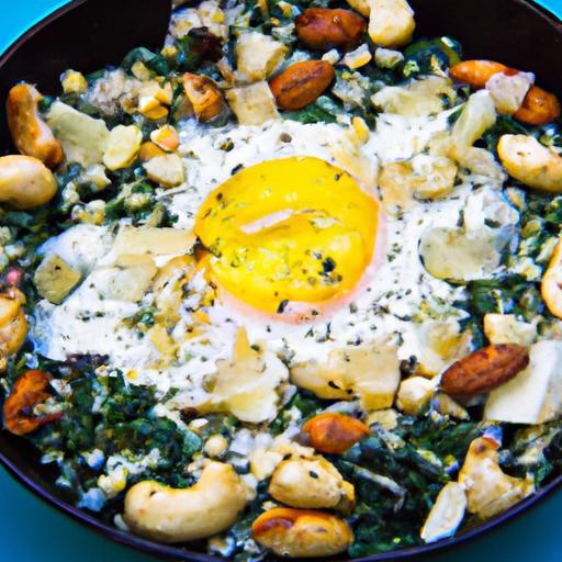 Morning Boost: Wholesome Pesto and Egg Breakfast Bowl