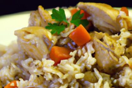 Effortless One-Pot Chicken with Rice and Carrots Delight