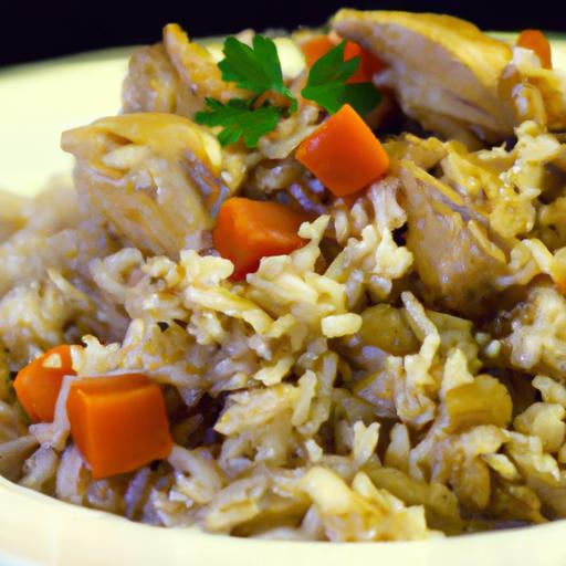 Effortless One-Pot Chicken with Rice and Carrots Delight