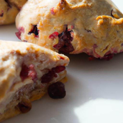 Tangy Cranberry & Zesty Orange Scones: A Flavor Favorite
