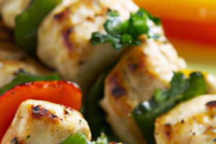 One-Pot Chicken and Vegetable Kabobs: Easy, Flavorful Feast