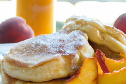 Peach Cobbler Pancakes: A Sweet Southern Breakfast Delight