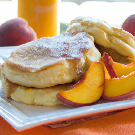 Peach Cobbler Pancakes: A Sweet Southern Breakfast Delight