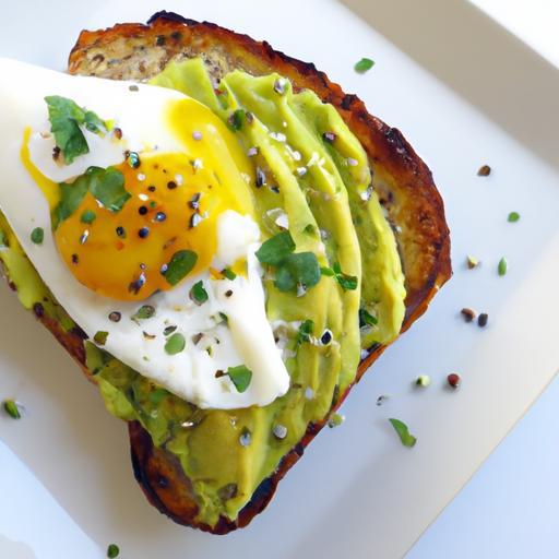 Power-Packed Avocado Toast with Egg: A Nutritious Boost