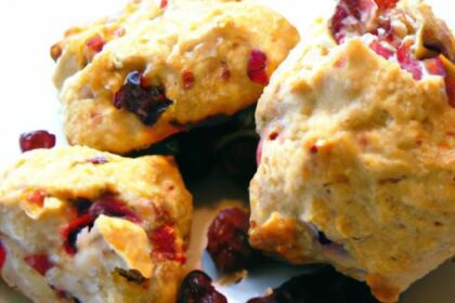 Zesty Cranberry Orange Scones: A Perfect Morning Treat