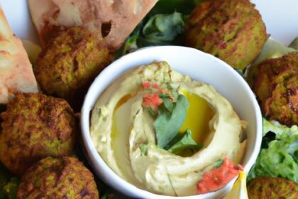 Crispy Baked Falafel with Creamy Hummus: A Healthy Delight