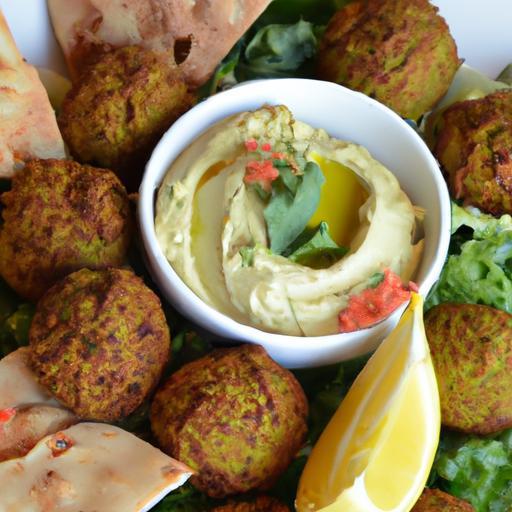 Crispy Baked Falafel with Creamy Hummus: A Healthy Delight