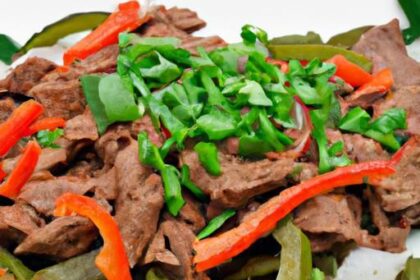 Roasted Tex-Mex Beef and Veggies with Classic Fajita Fixings