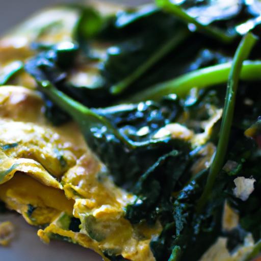 Brighten Breakfast: Scrambled Eggs with Spinach & Feta Flair