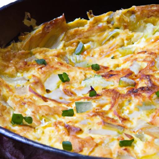 Golden Potato &​ Onion Frittata: A Savory Morning Delight