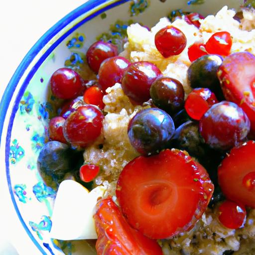Energize Mornings: Quinoa Breakfast Bowl with Fresh Berries