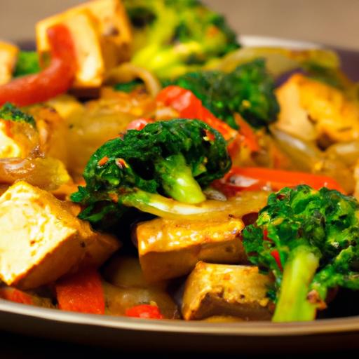 Sizzling Tofu & Broccoli skillet: Quick, Healthy Dinner Idea