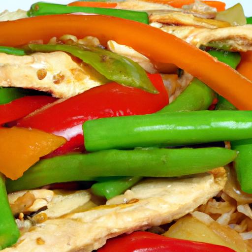 Fiery Chicken Stir-Fry: A bold Mix of Veggies & Spice